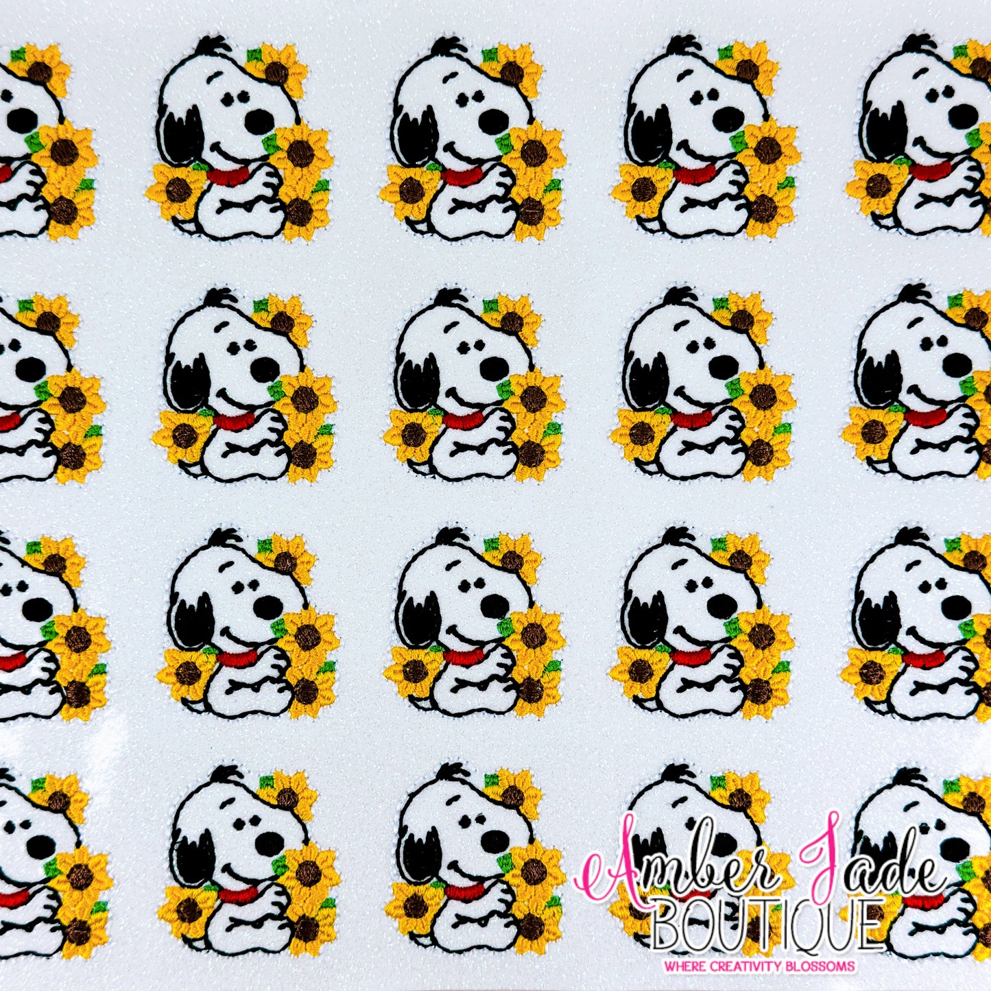 Snoopy Sunflower - SITTING