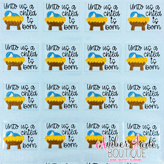 Unto us a child is born