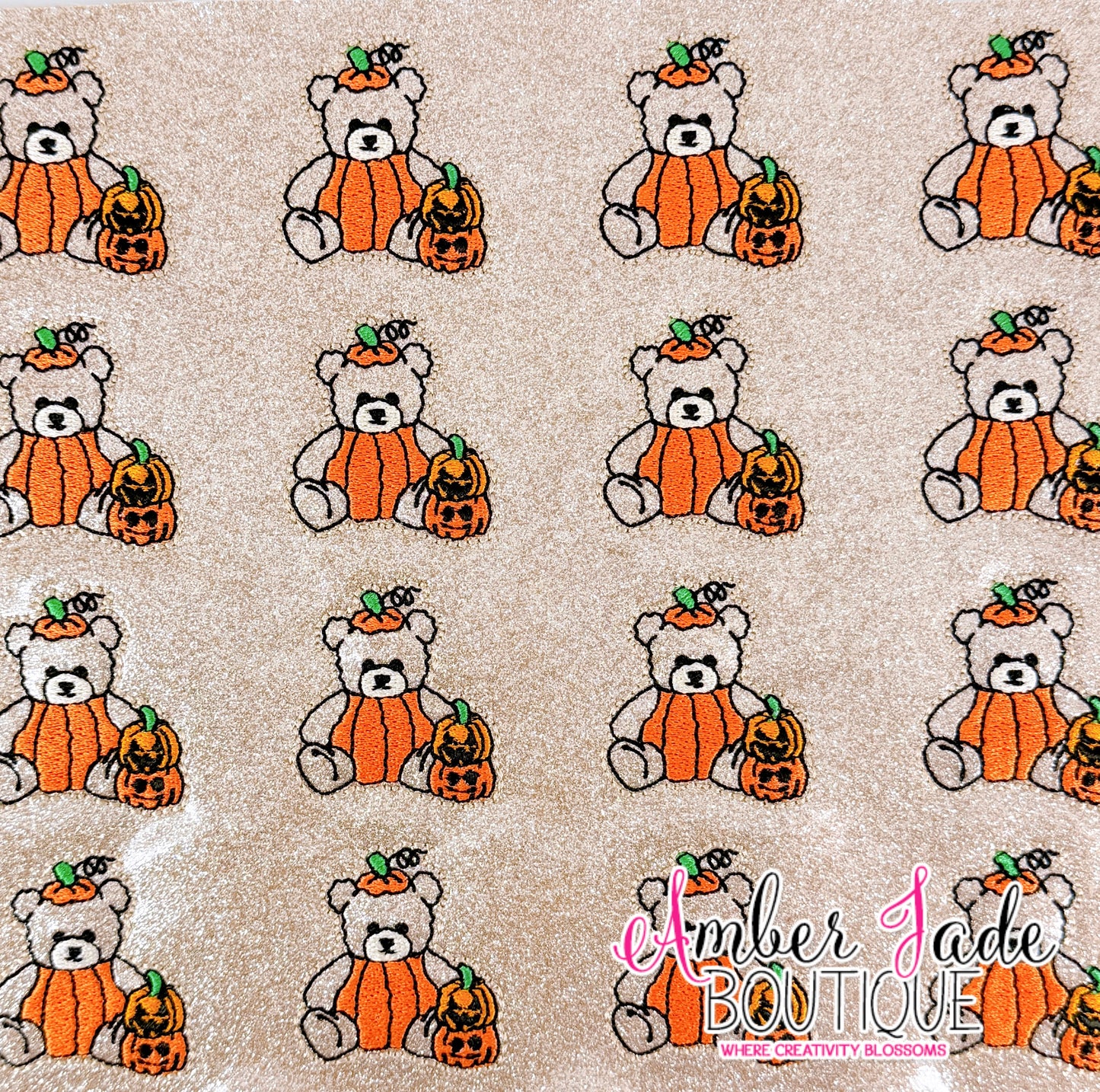 Jelly Stuffed Animal - Pumpkin Bear