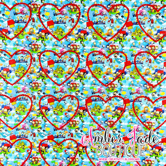 *LIMITED* Heart - Snoopy & Friends