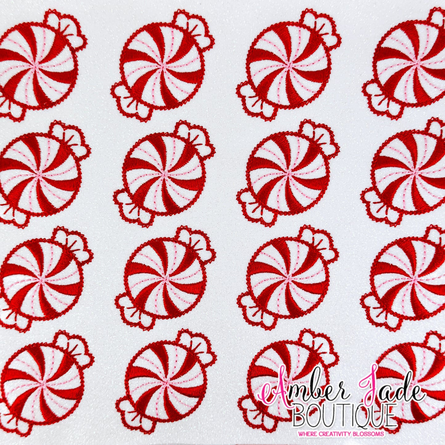 Peppermint - Red & Pink