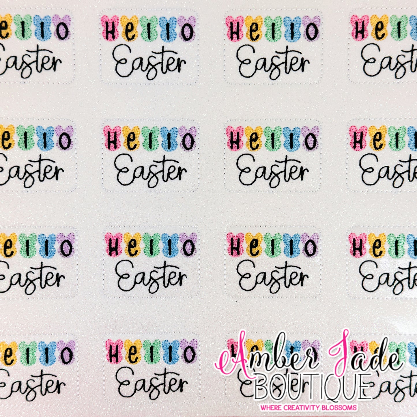 Hello Easter - Pastel Bunnies