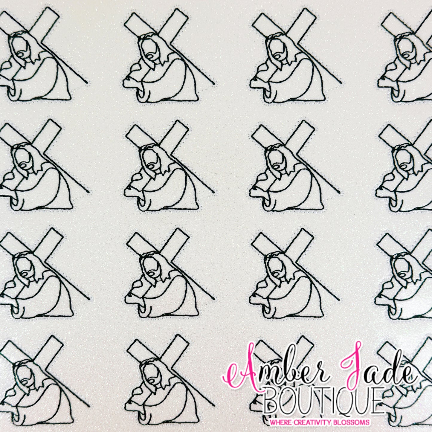 Jesus carrying cross