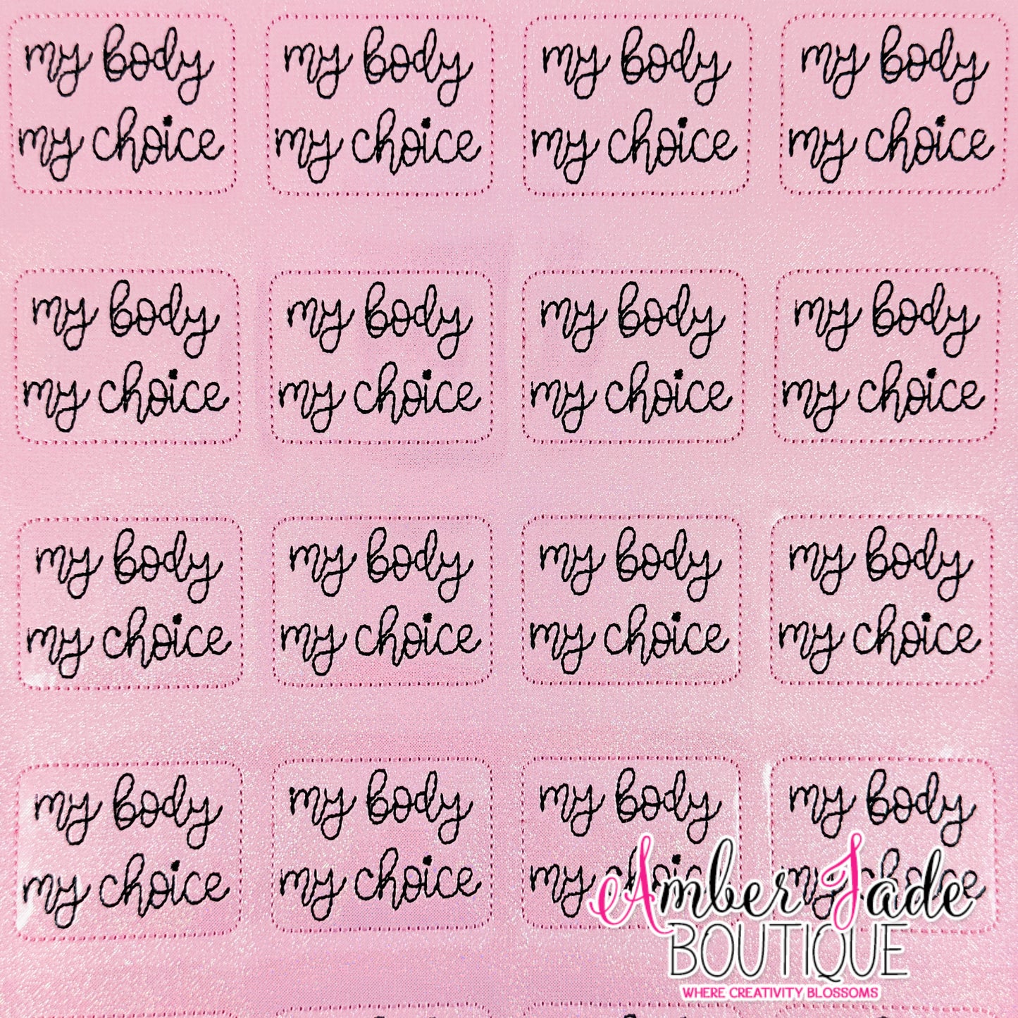 My Body. My Choice.