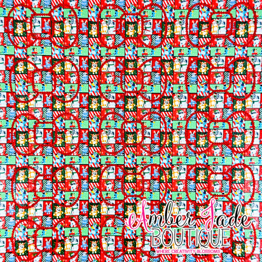 *LIMITED* Bow - Christmas Bluey