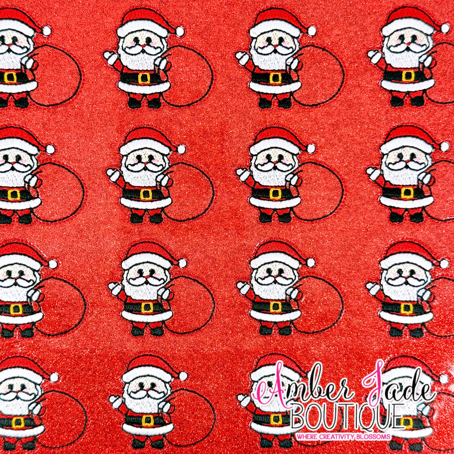 Kawaii Santa Sack - GLITTER