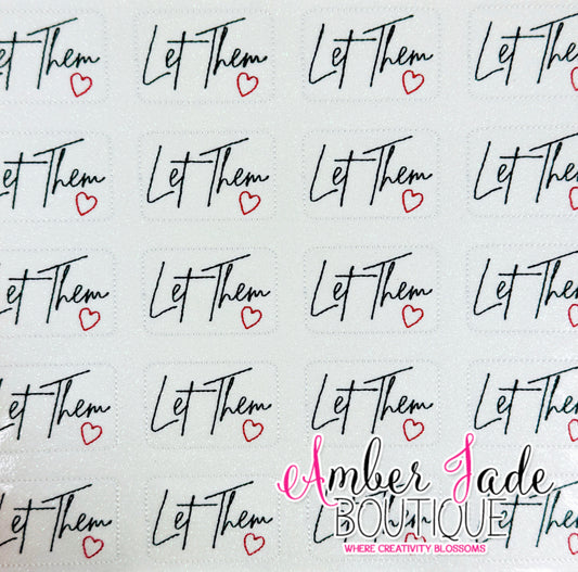 Let Them - Red Heart