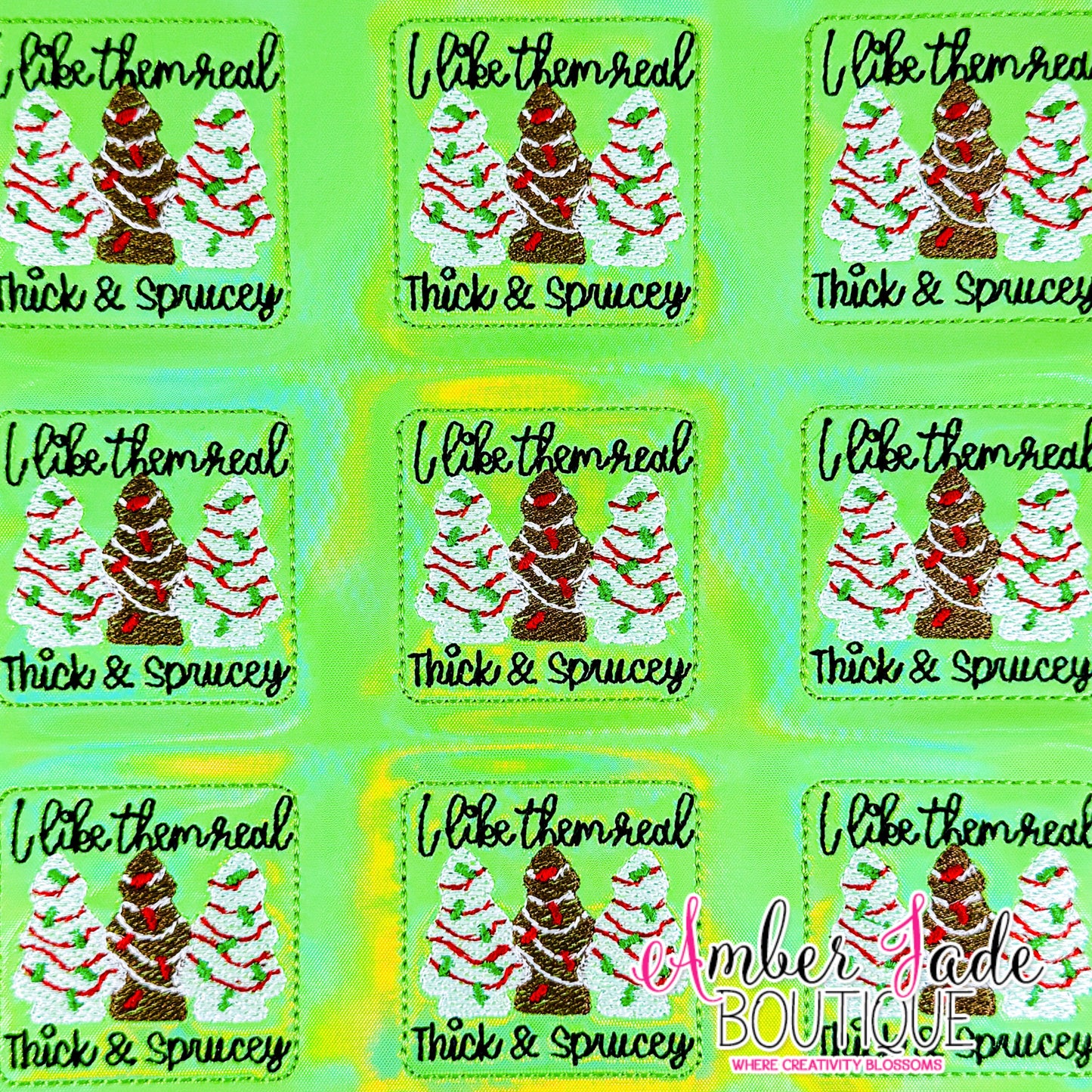 I like them real thick & sprucey - LD (Set of 3)