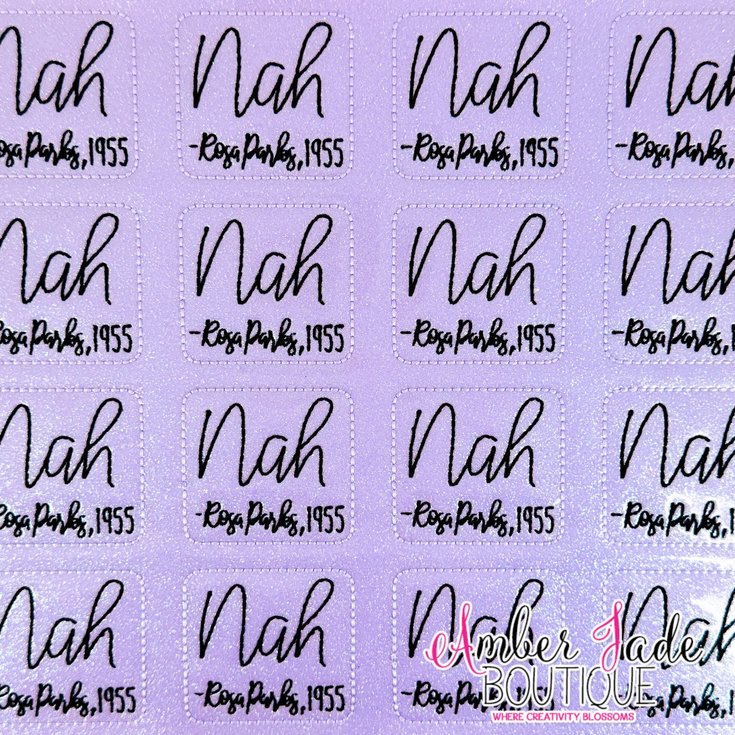 Nah - Rosa Parks, 1955 - PURPLE