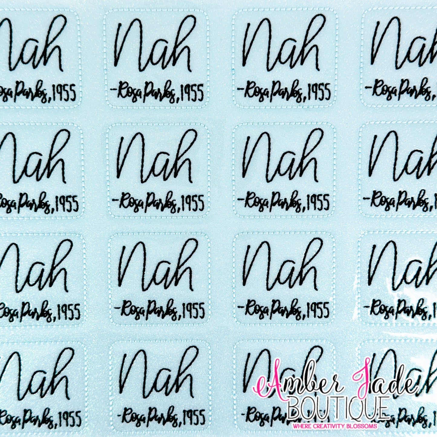 Nah - Rosa Parks, 1955 - BLUE