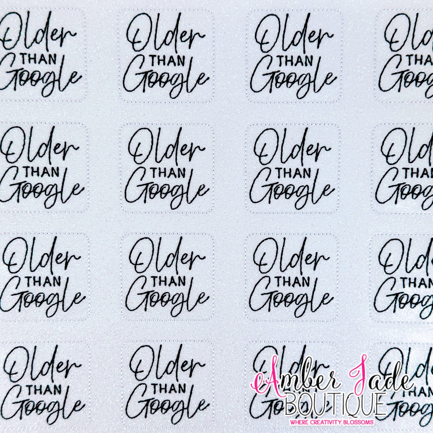 Older Than Google - WHITE