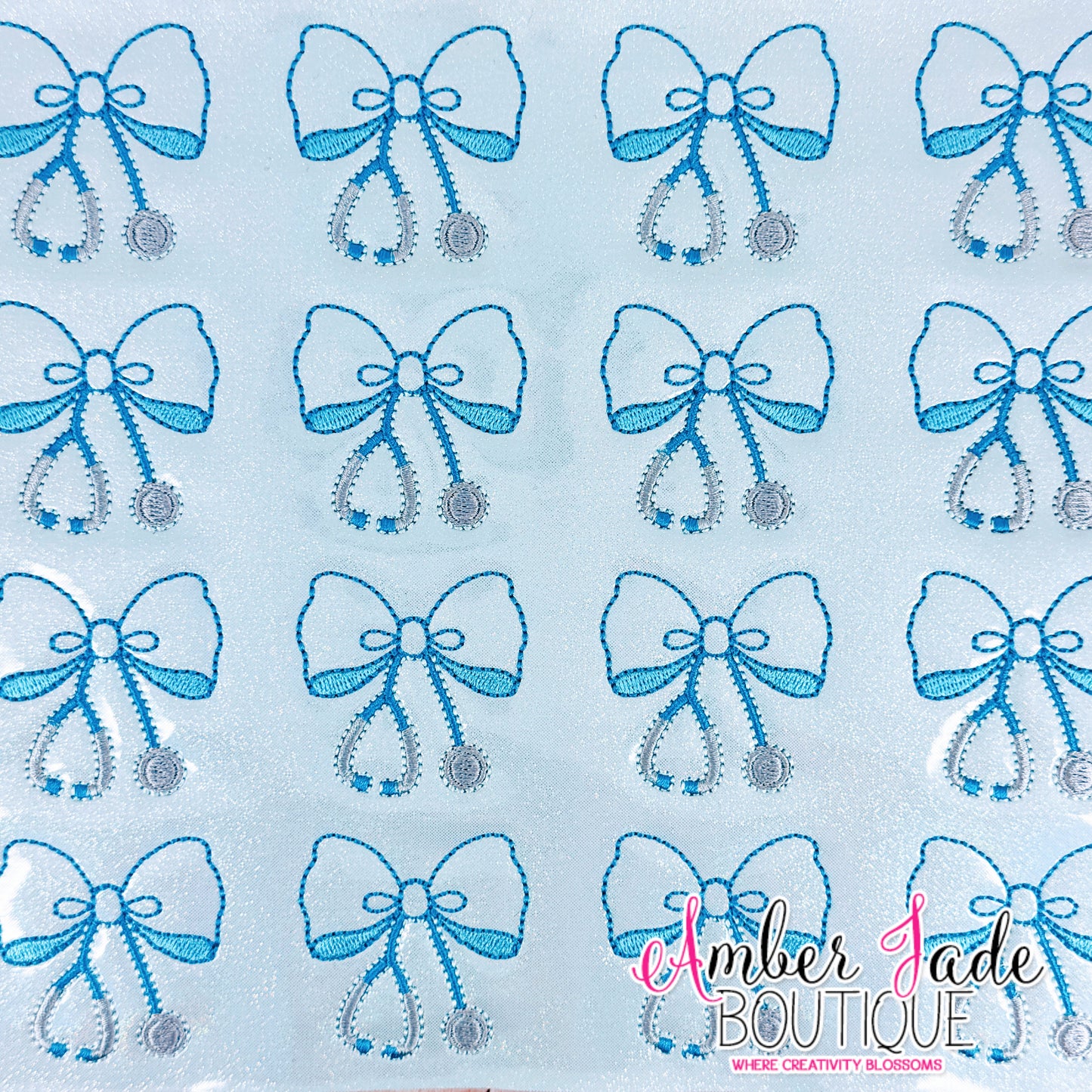 Bow Stethoscope - BLUE