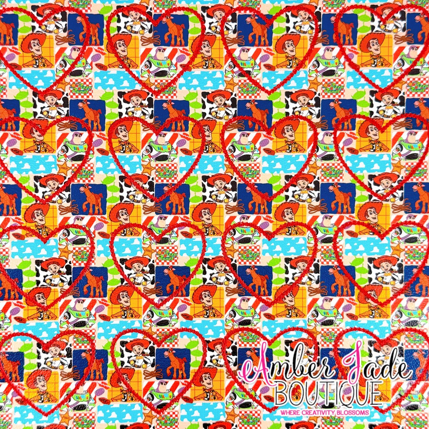 *LIMITED* Heart - Andy Patchwork - Toy Story