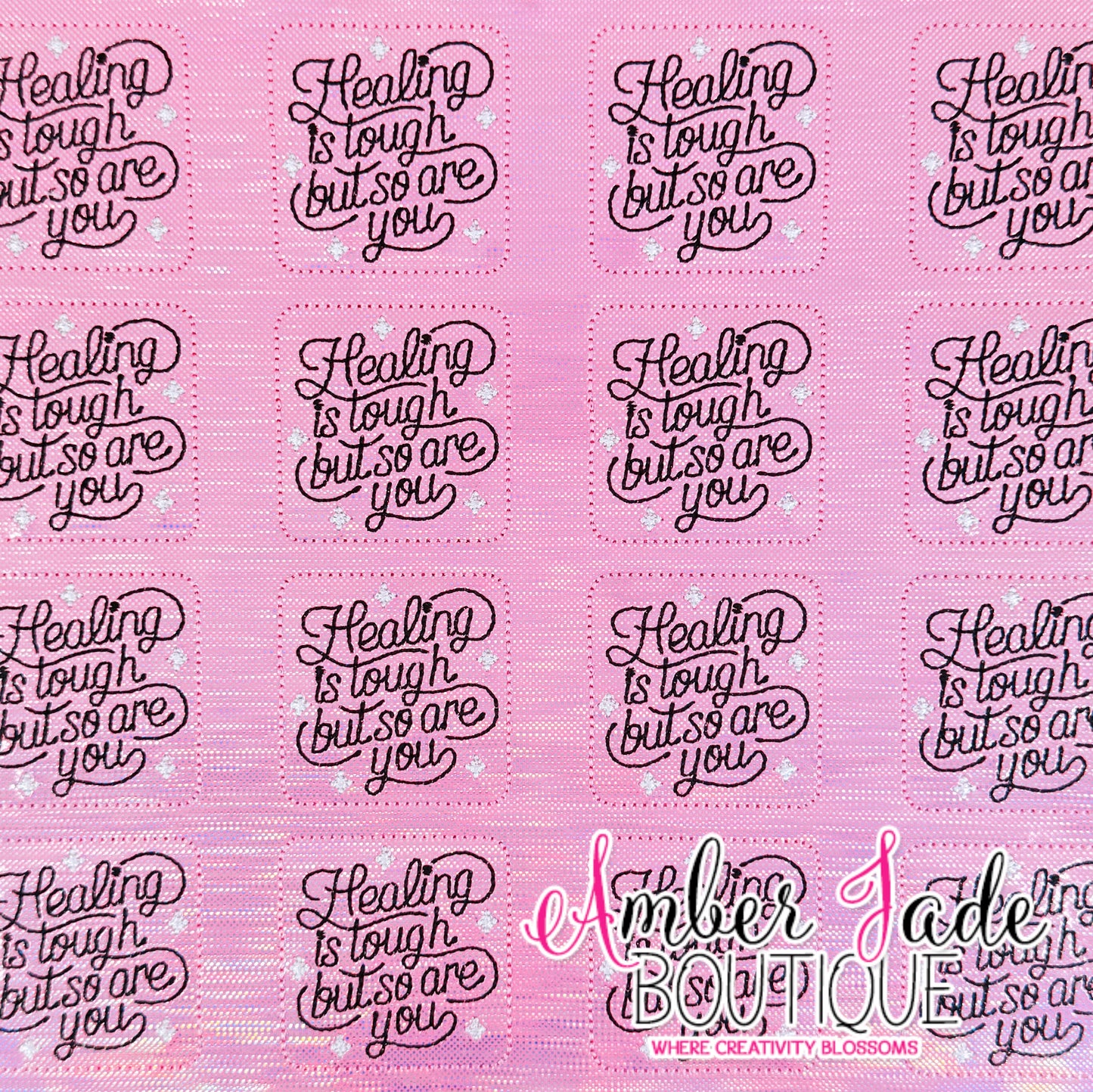 Healing is though but so are you - Pink