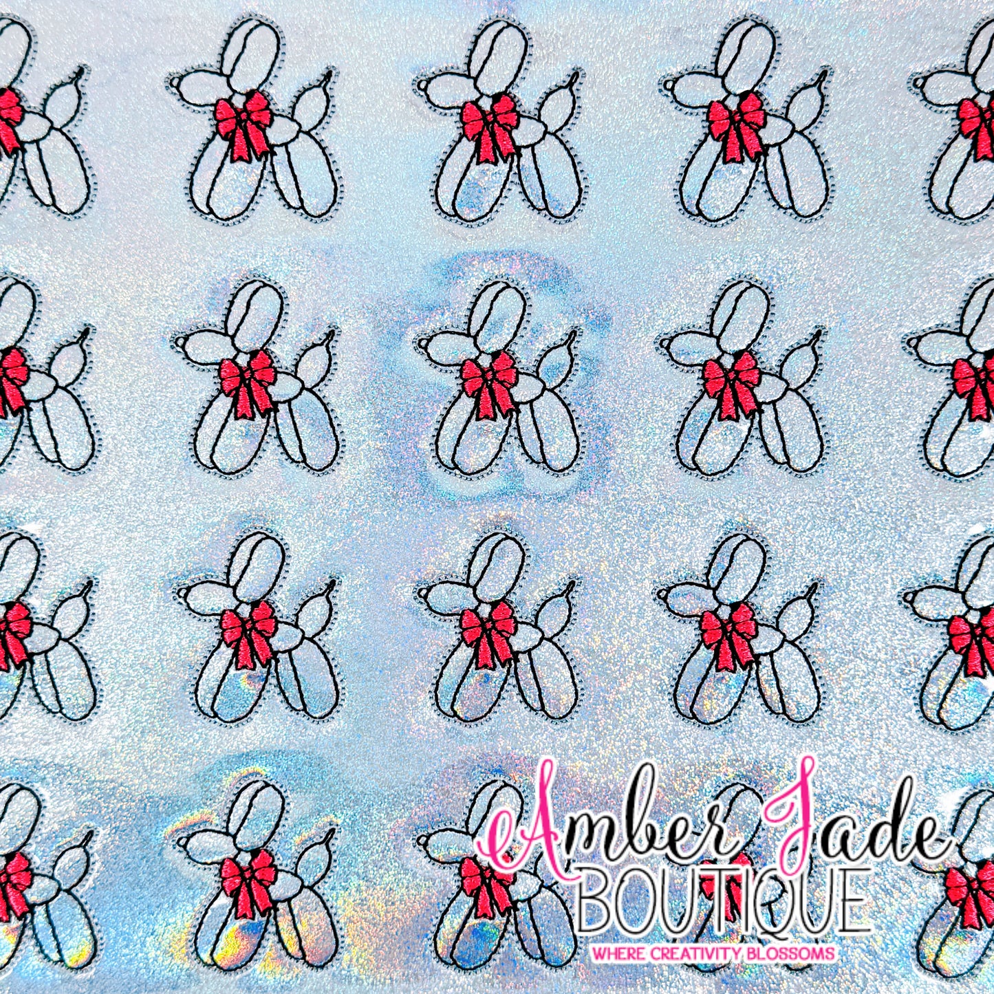 Balloon Dog Coquette - SILVER