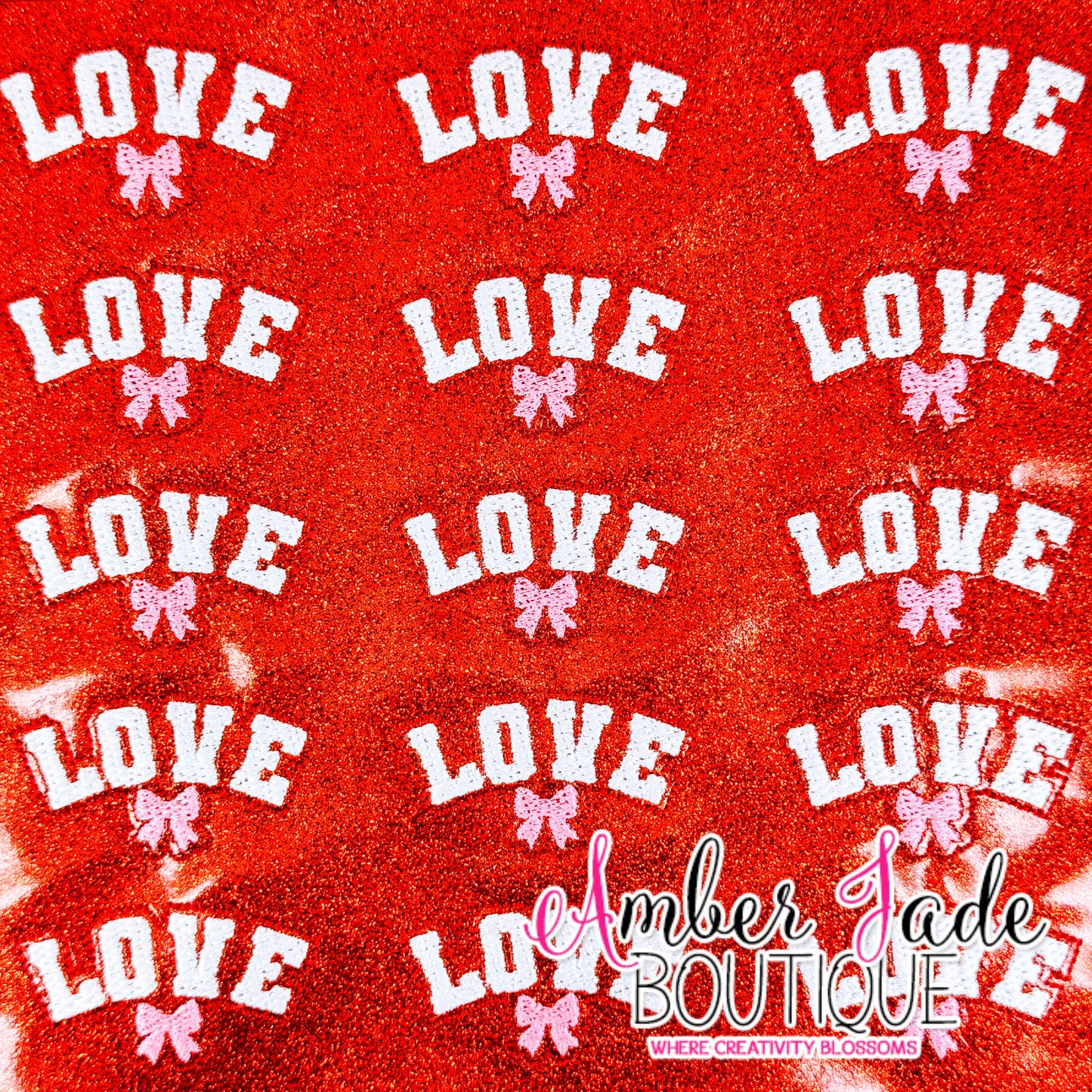 Love Ribbon - XL - RED