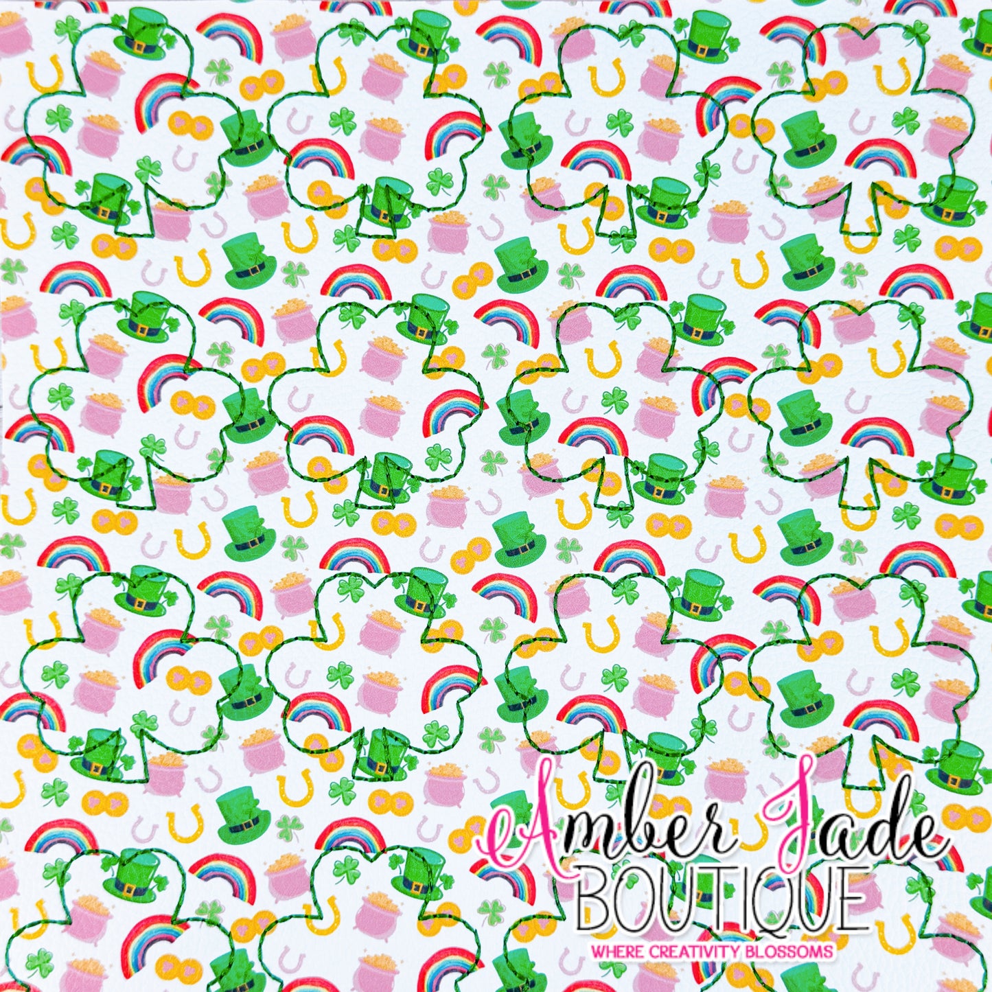 *LIMITED* Shamrock - St. Patrick's Day THINGS - PINK