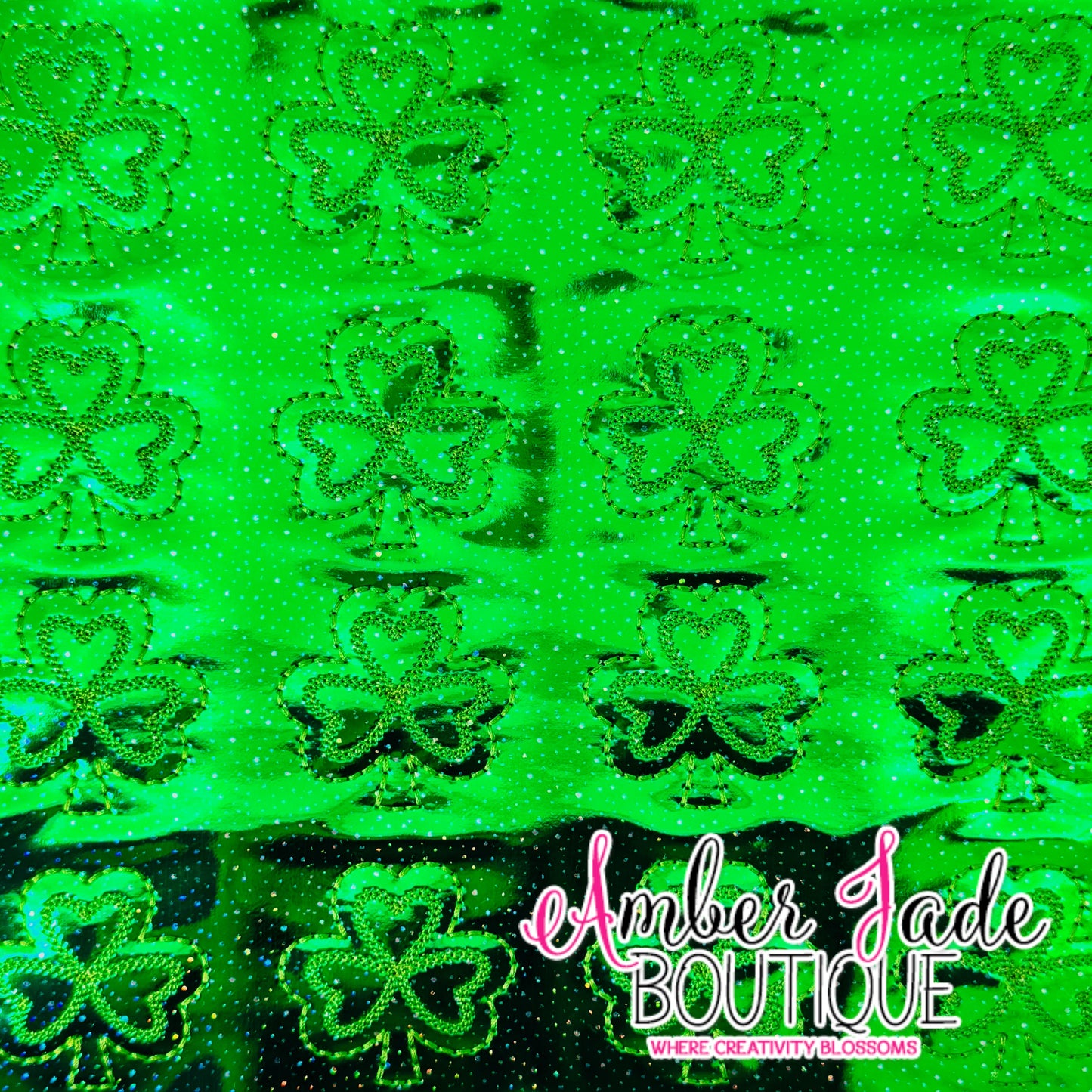 Shamrock - Holographic Dot Sparkle