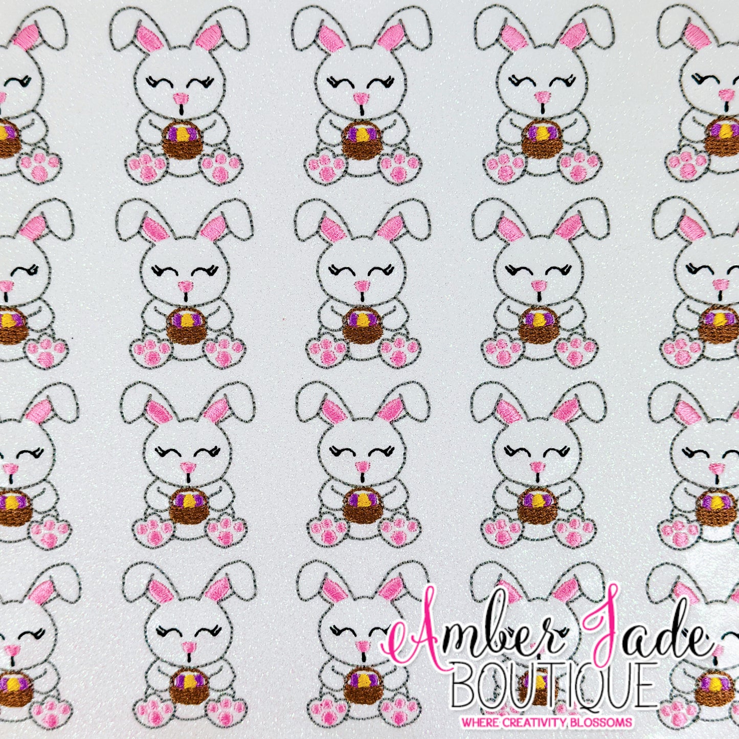 Bunny with Easter Basket