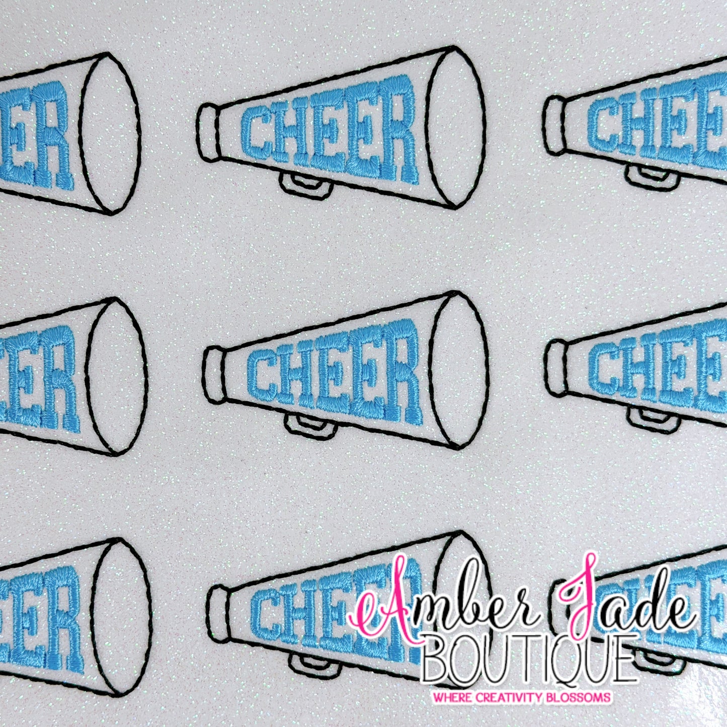 Megaphone - Cheer - Light Blue