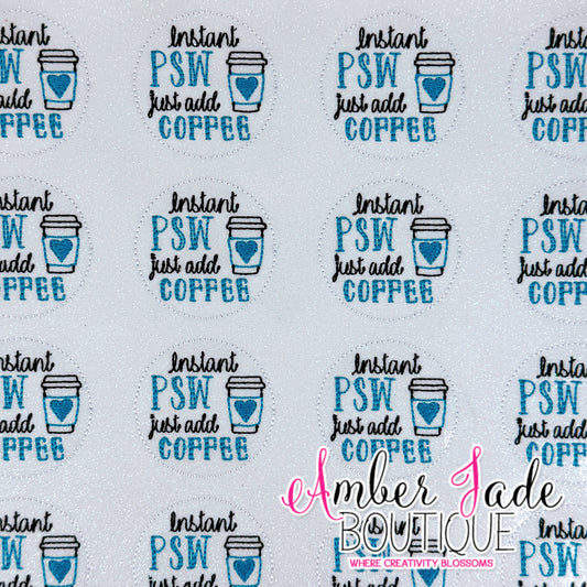 Instant PSW Just Add Coffee - Teal