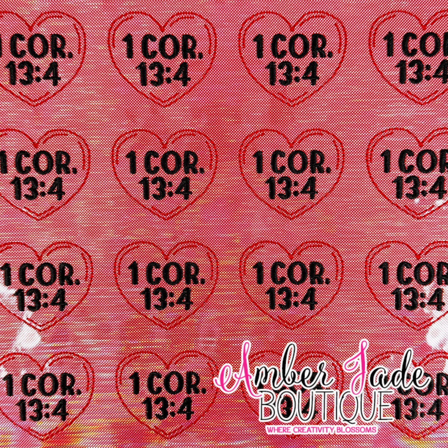 Heart Verse 1 COR. 13:4