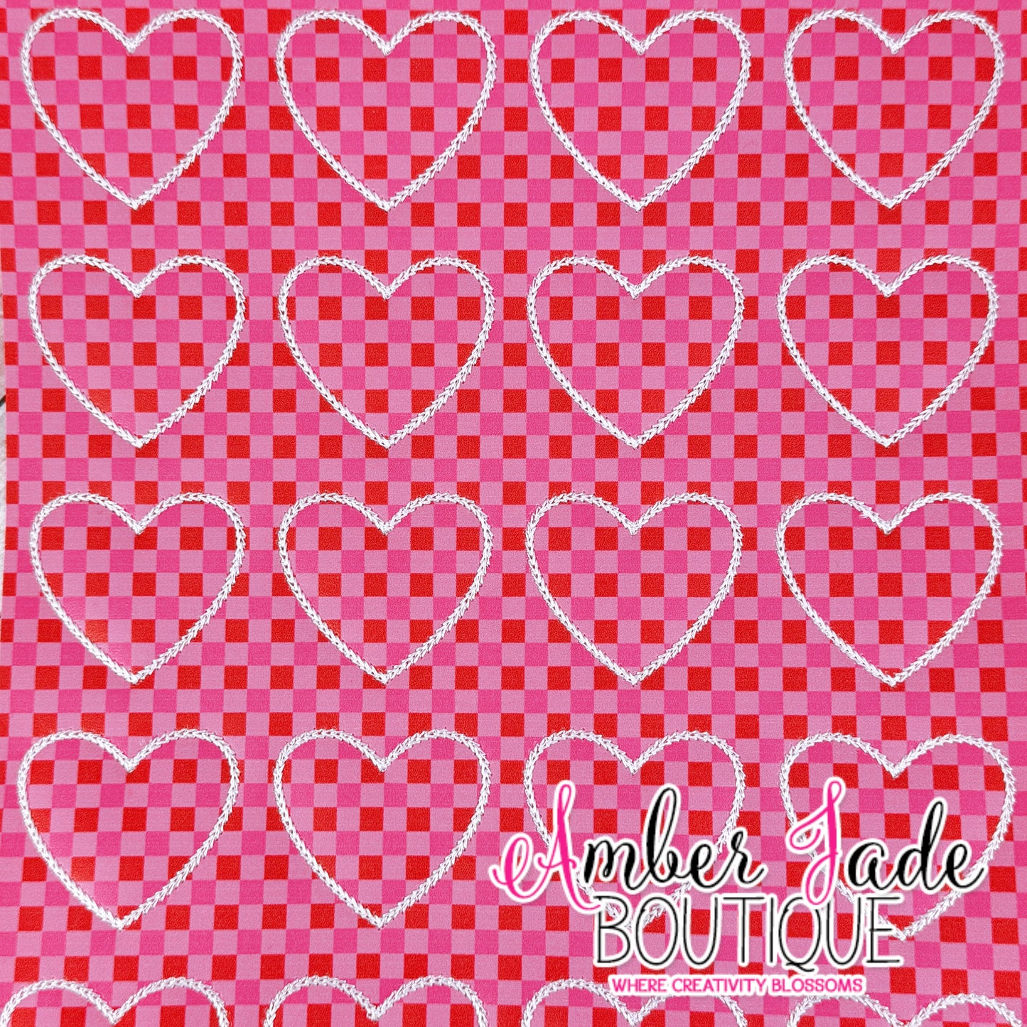 Heart - Valentine Checkers