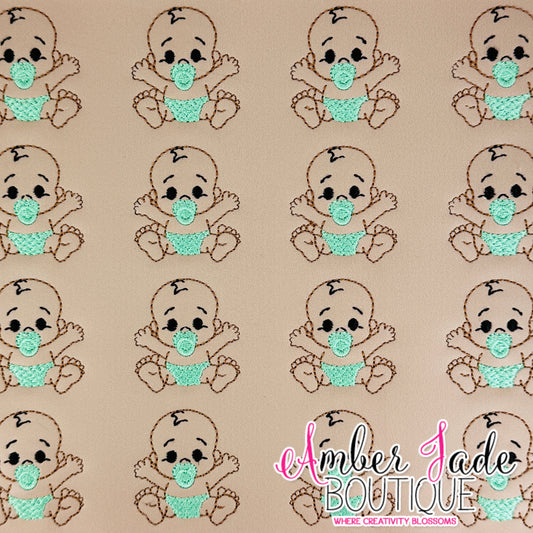 Baby #2 - Medium Skin / Mint