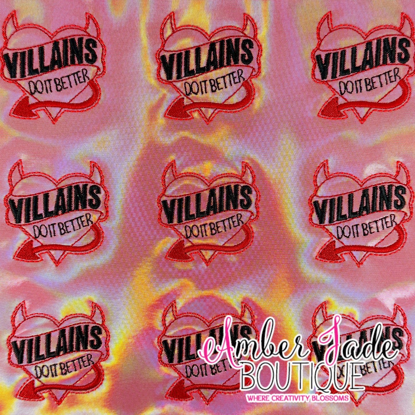 Villains Do It Better Heart XL (Set of 3)