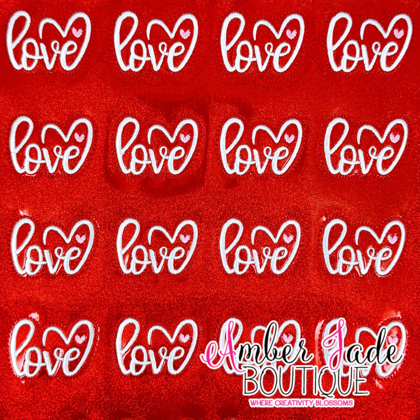 Love Script - Red Confetti Holo