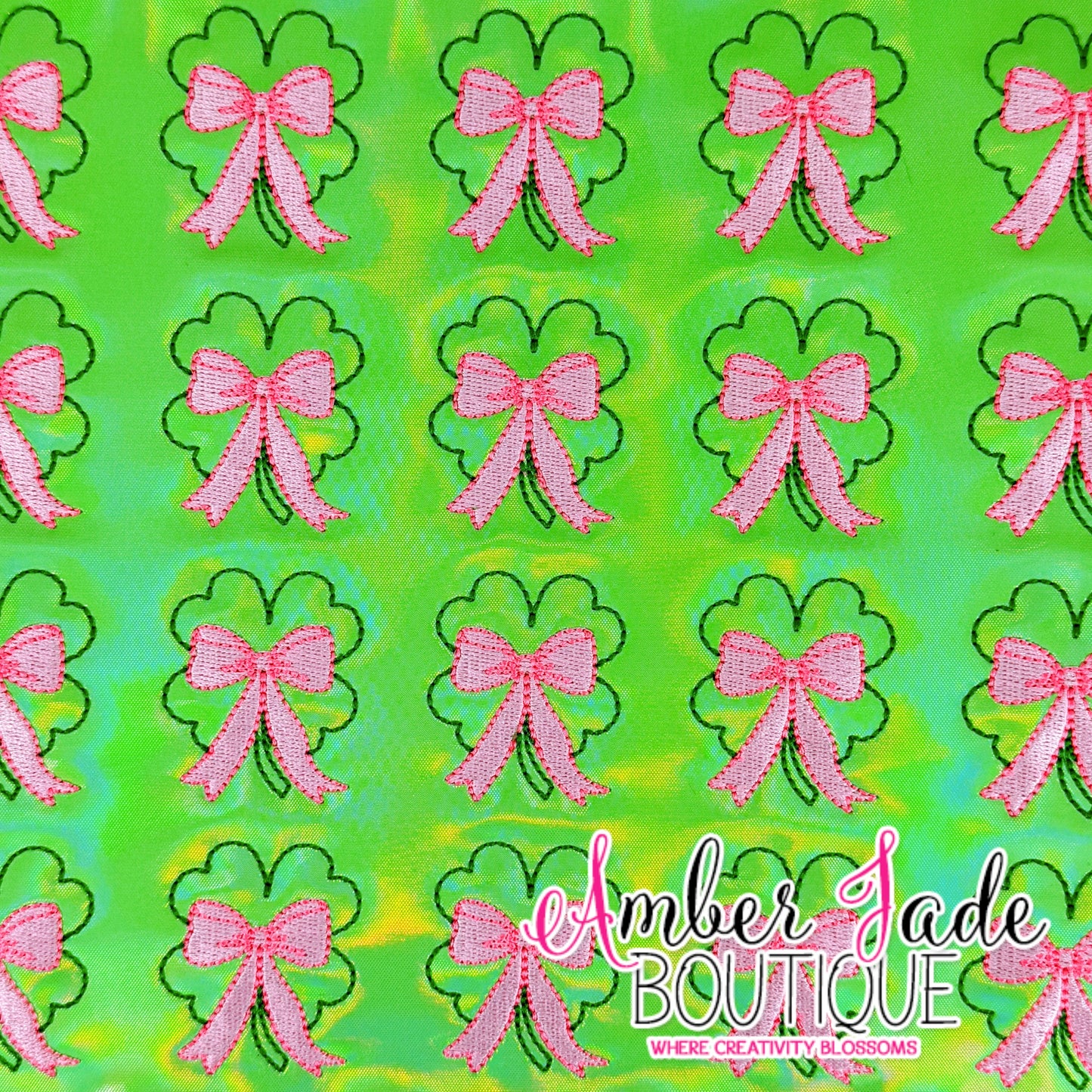 Clover Coquette Bow
