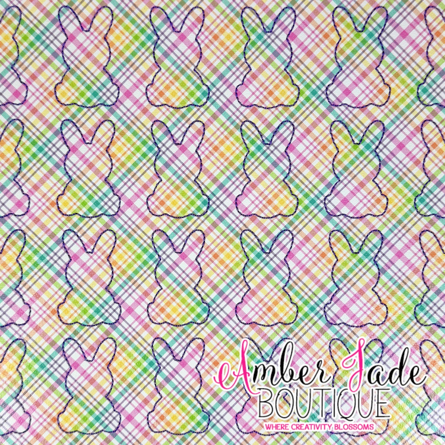 *LIMITED* Plaid Easter Bunny