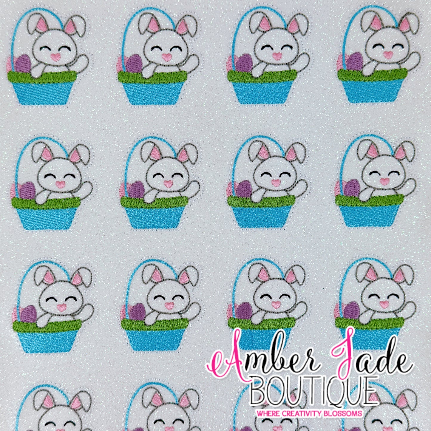 Easter Basket With Bunny