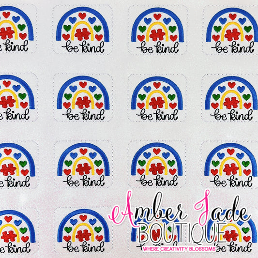 Be Kind - Autism Rainbow