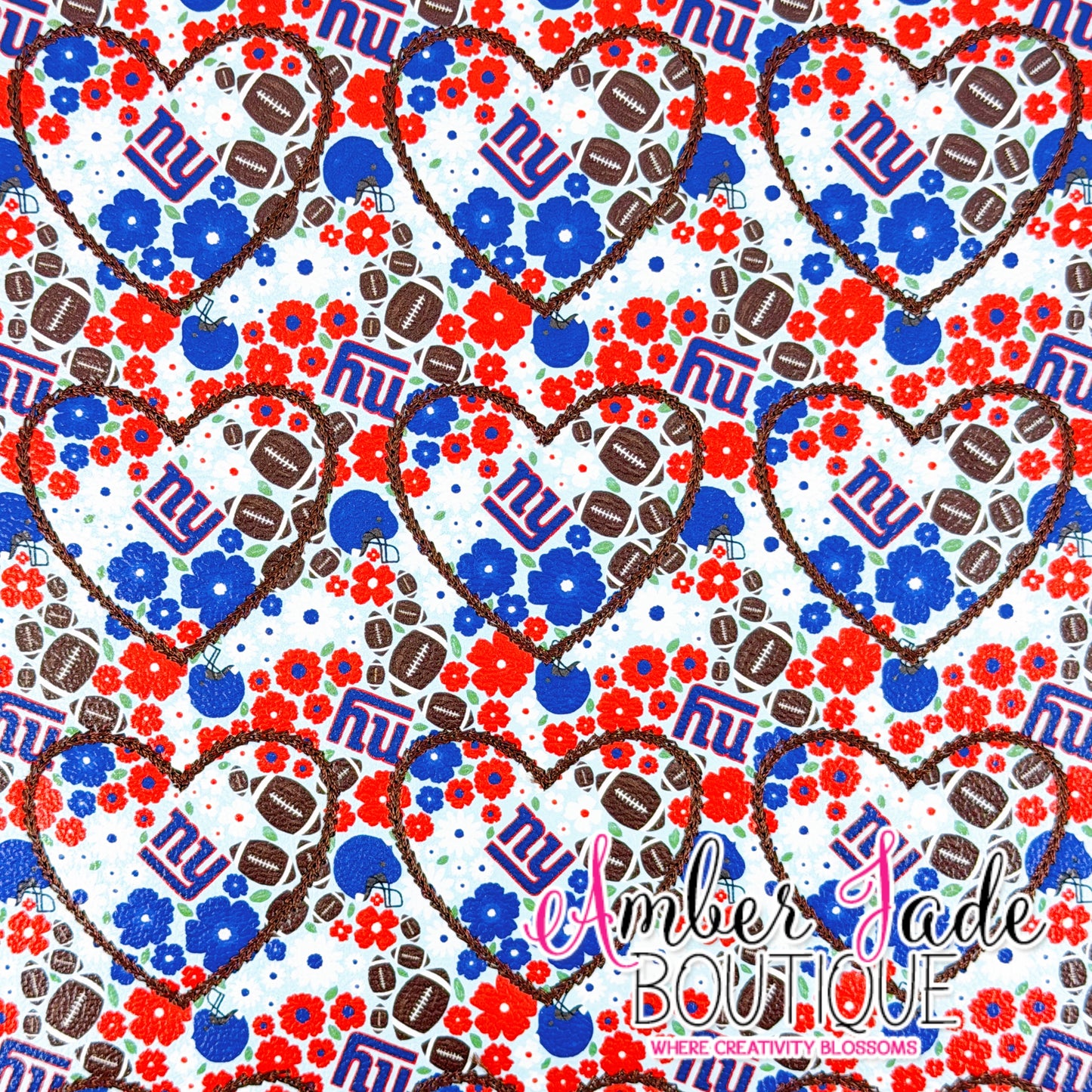 *LIMITED* Football Floral - NY Giants