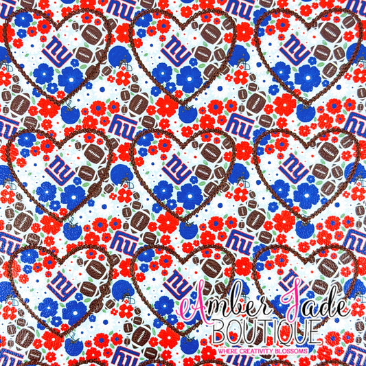 *LIMITED* Football Floral - NY Giants