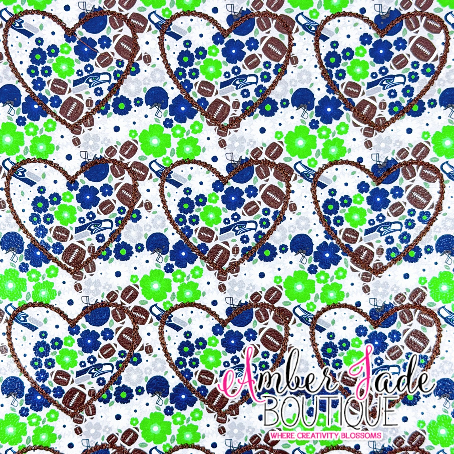 *LIMITED* Football Floral - Seahawks