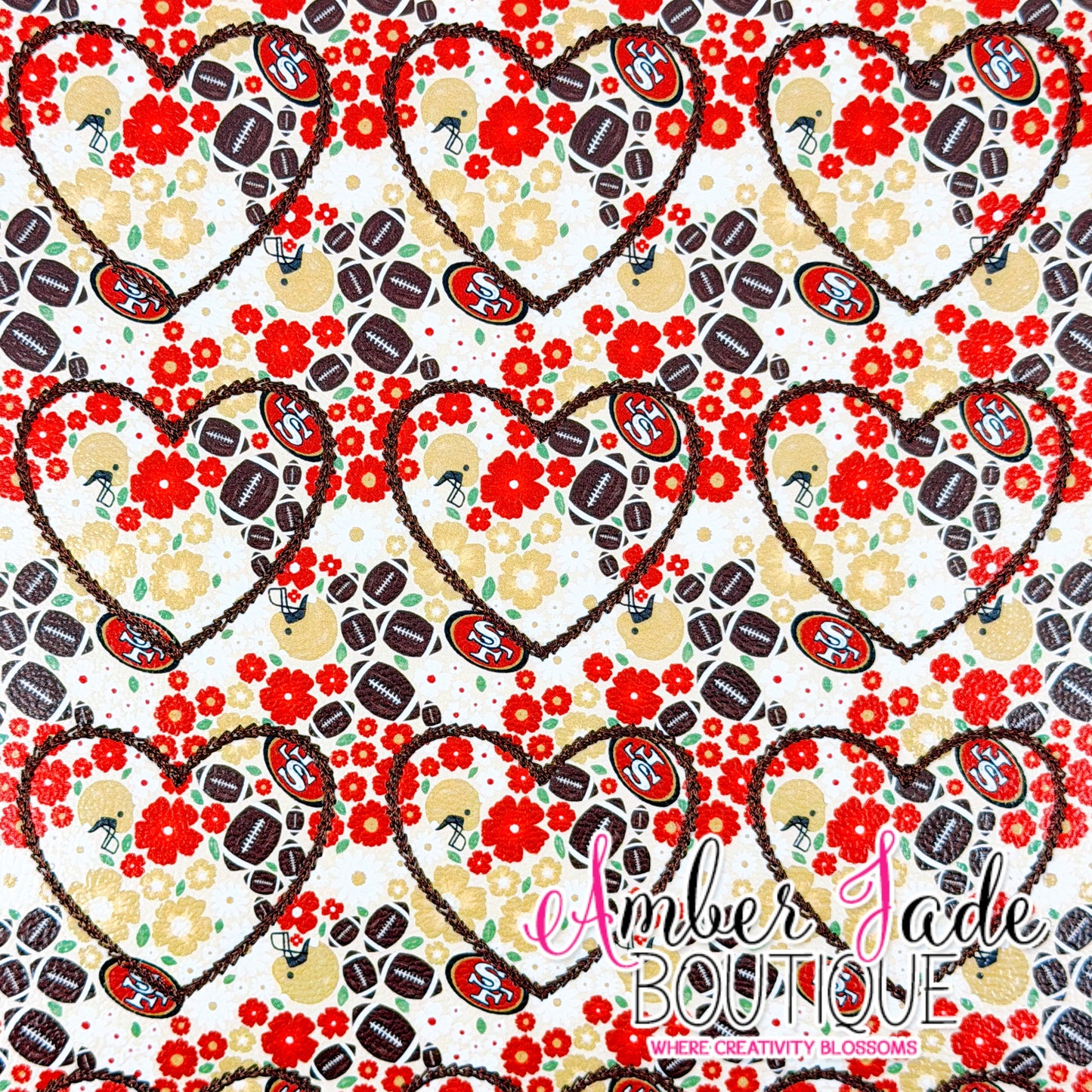 *LIMITED* Football Floral - SF 49ers