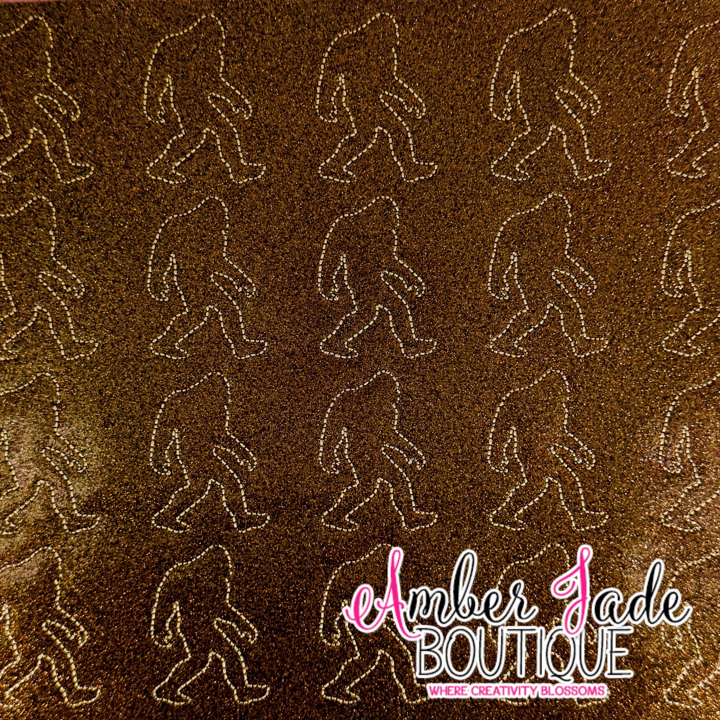 Bigfoot - Brown Glitter