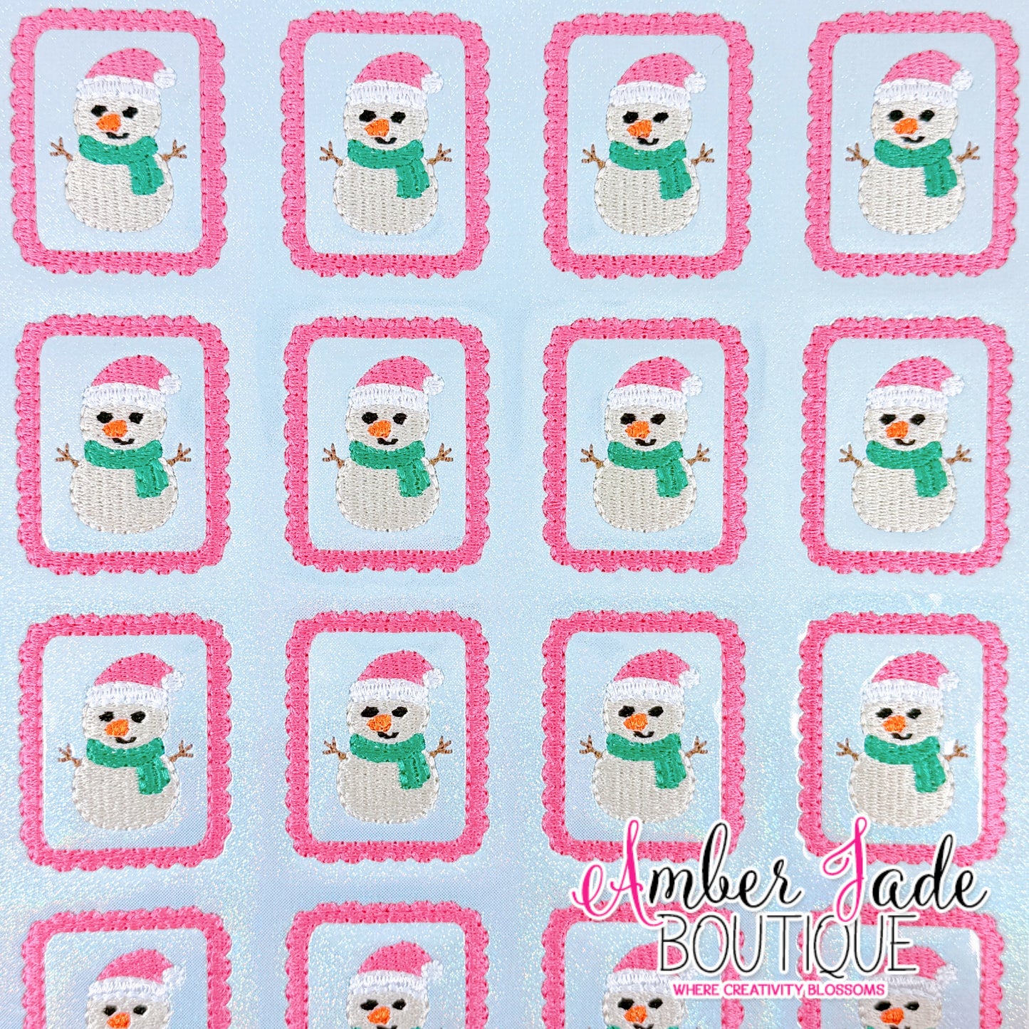 Stamp - Snowman