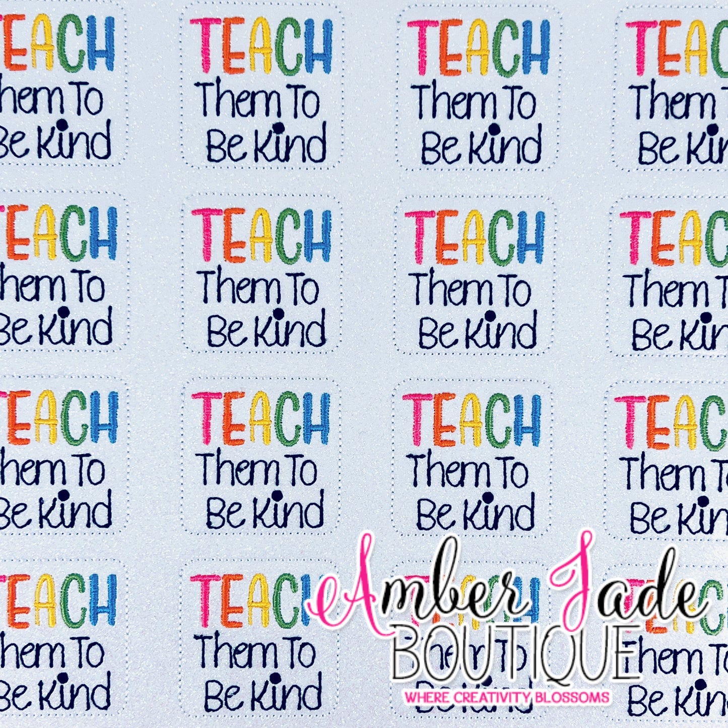 Teach Them To Be Kind