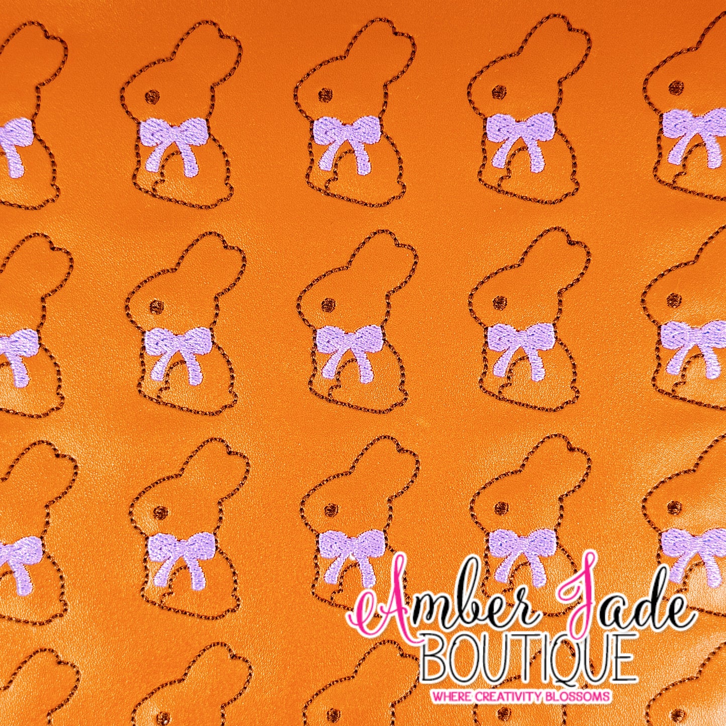 Cocoa Bunny - Purple Bow