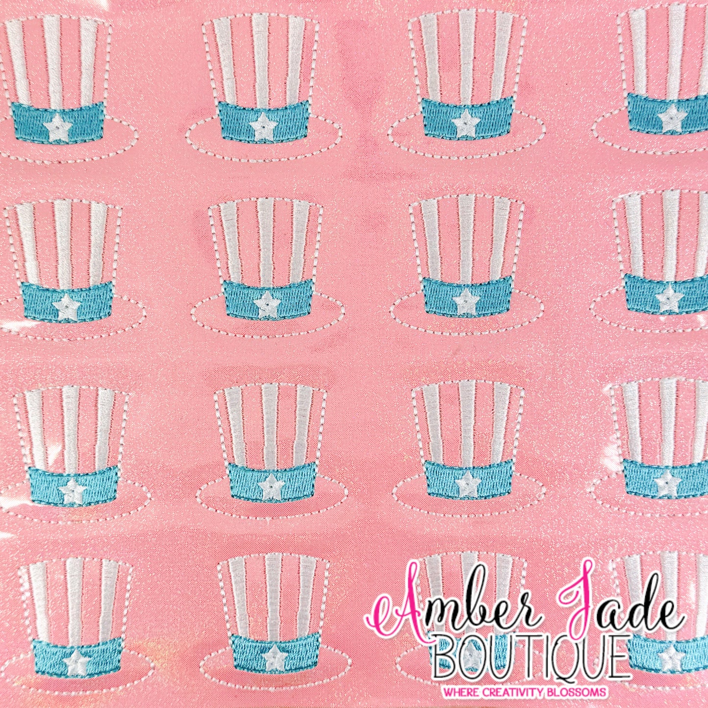 Uncle Sam Hat - Pastel Patriotic