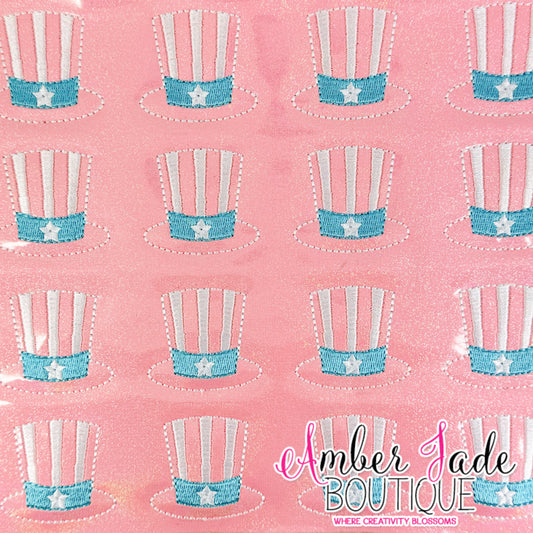 Uncle Sam Hat - Pastel Patriotic