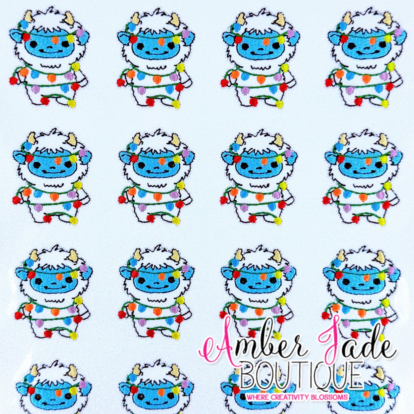 Yeti Christmas Lights