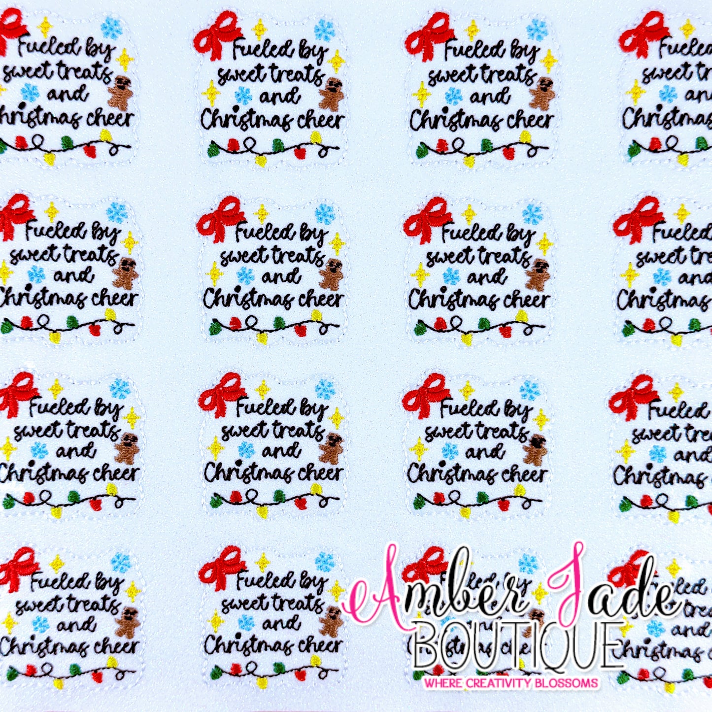 Fueled by sweet treats and Christmas cheer