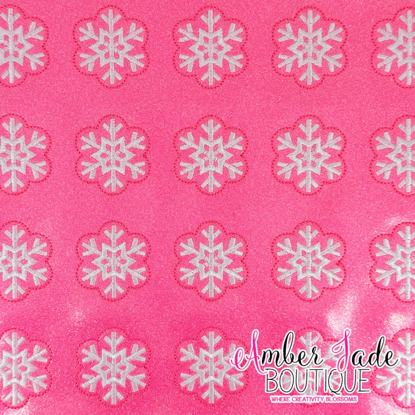 Snowflake - HOT PINK