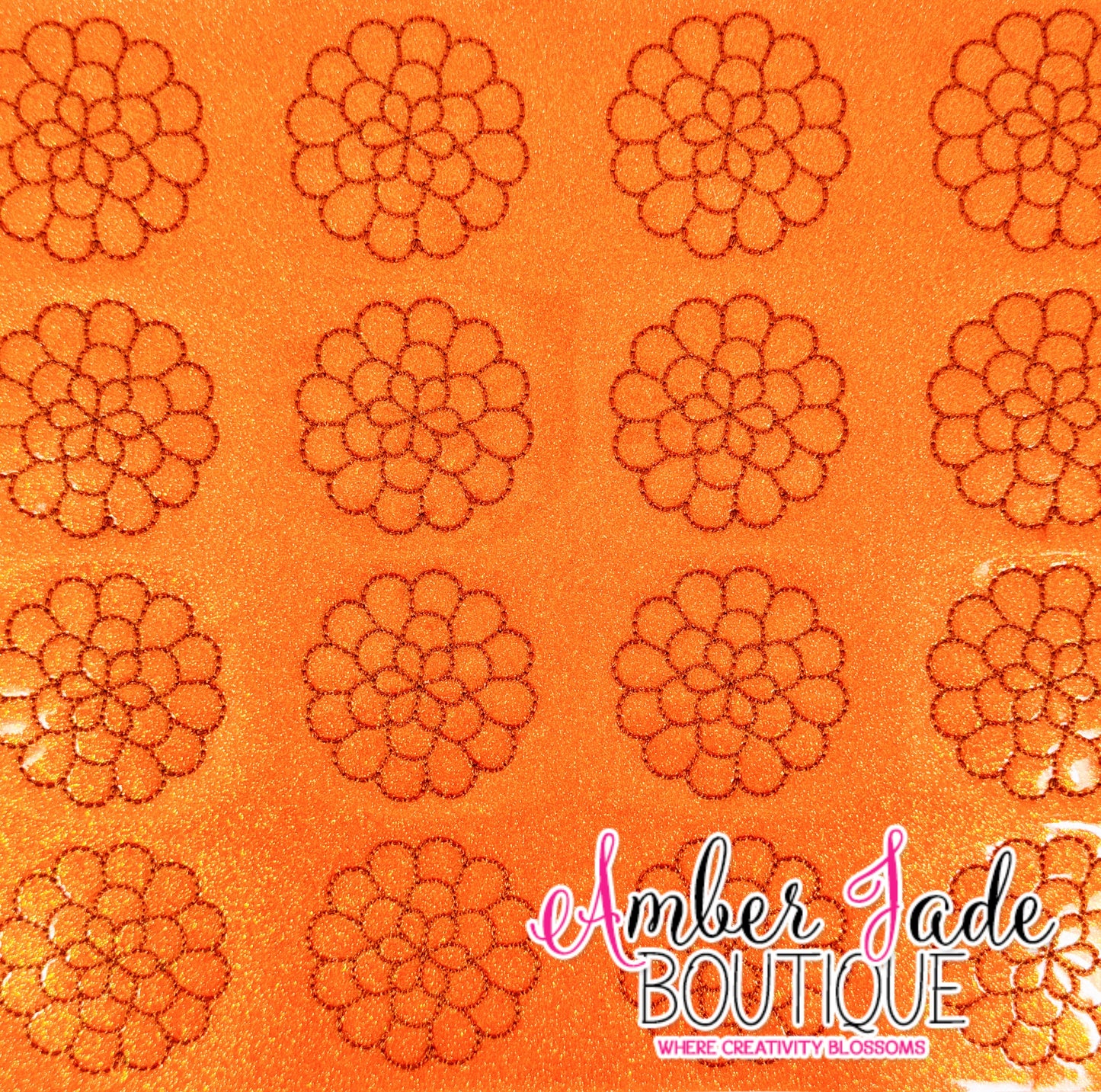 Dahlia Flower - ORANGE