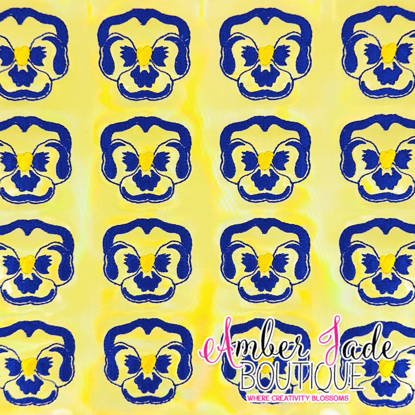 Pansy Flower - YELLOW