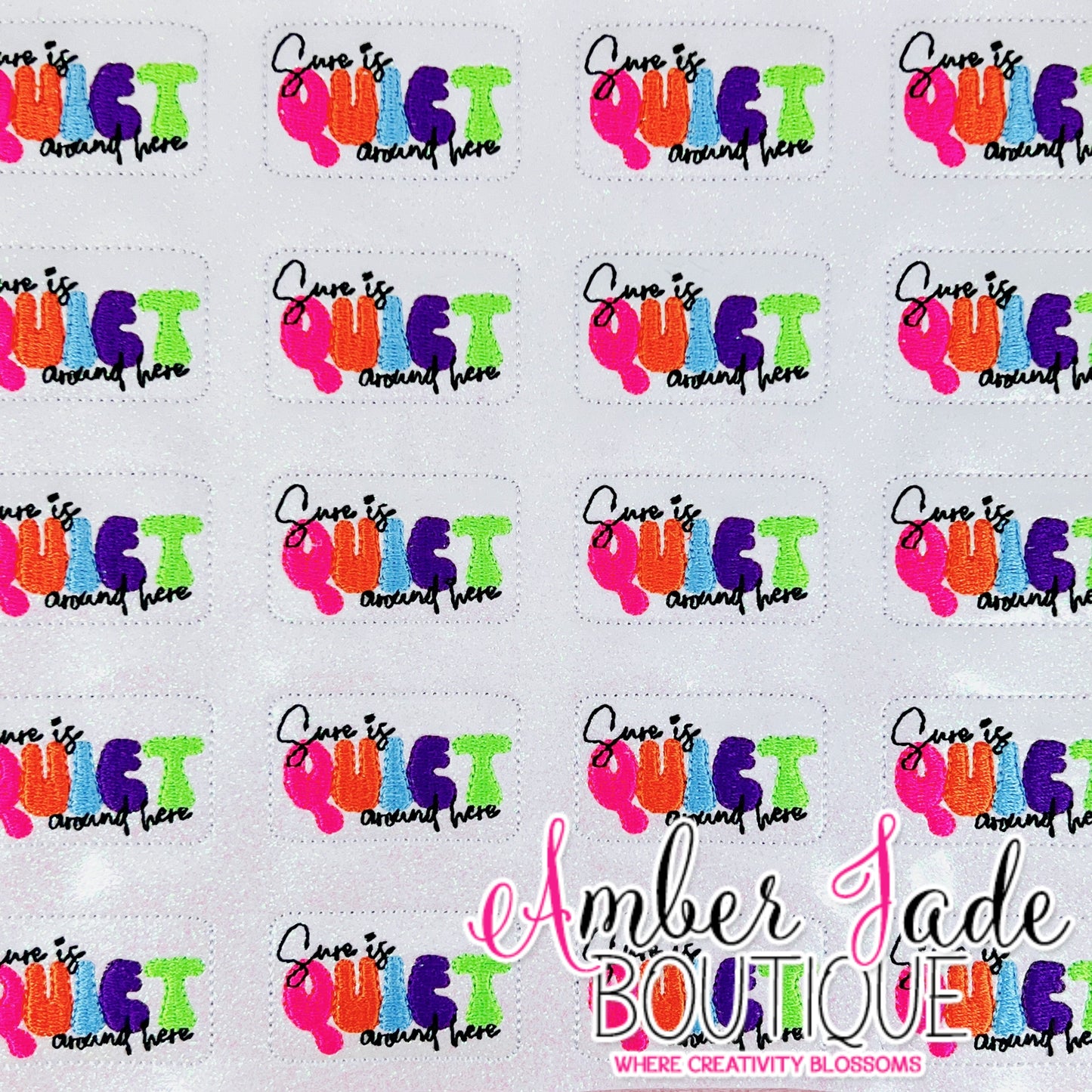 Sure is QUIET around here